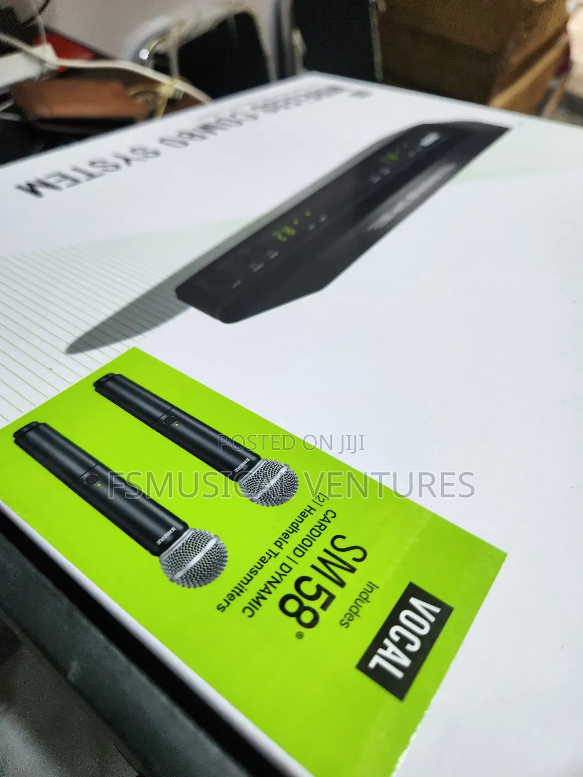 Shure Blx288/Sm58 Dual Channel Wireless Handheld Microphone System