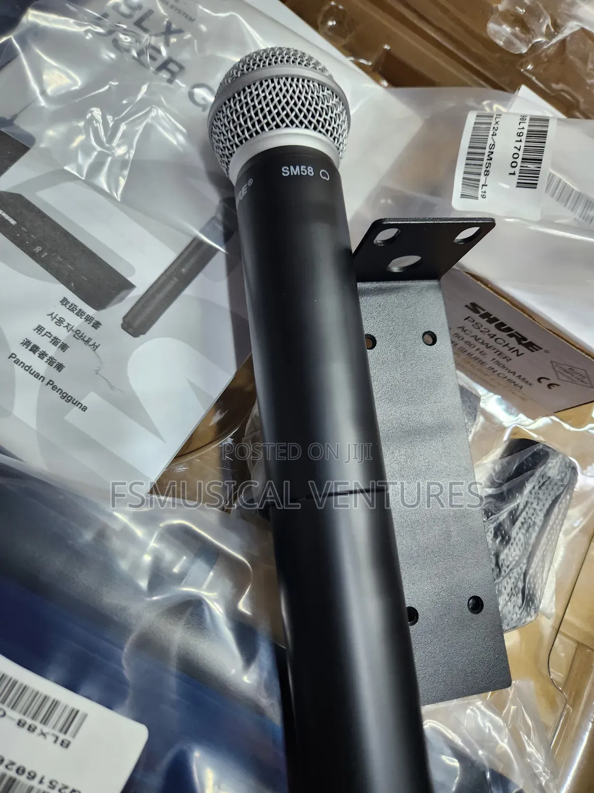 Shure Blx288/Sm58 Dual Channel Wireless Handheld Microphone System