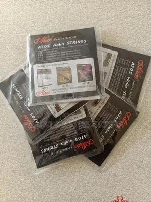 A705 Alice 5 Packs of Violin Strings- Alice Strings