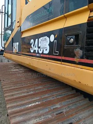 Large Excavator and Front Shovel