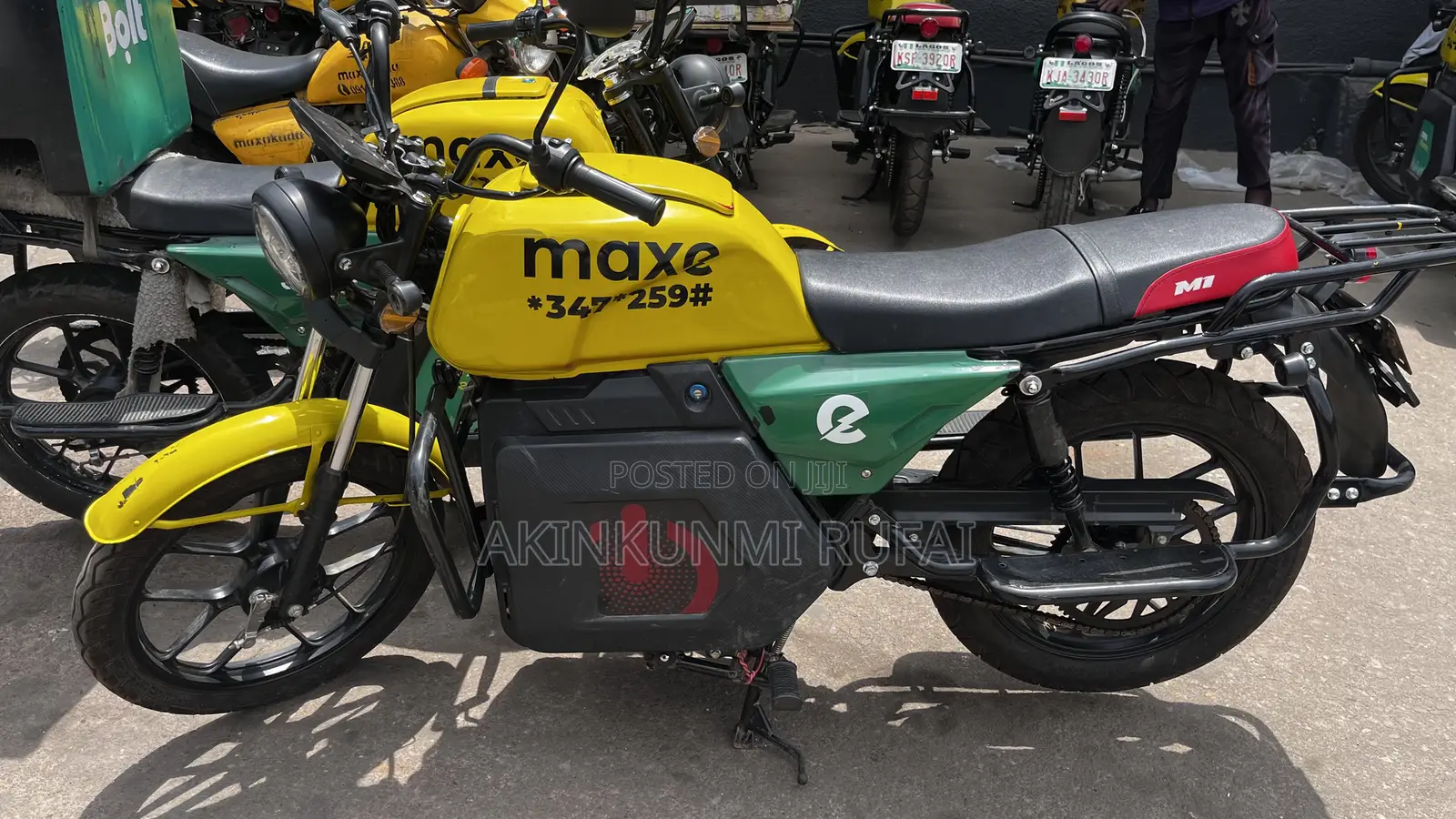 New Motorcycle 2025 Yellow