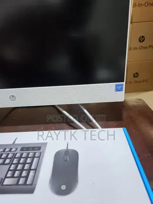New Desktop Computer HP 200 G4 All-in-One 8GB Intel Celeron SSD 256GB