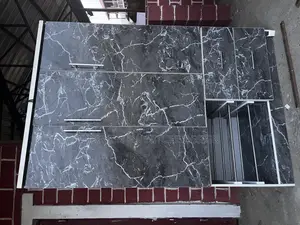 Benin Marble Color 3-Door Wardrobe With 2 Drawers