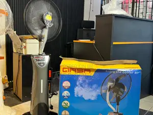 Qasa 16” Inches Mist Rechargeable Solar Fan