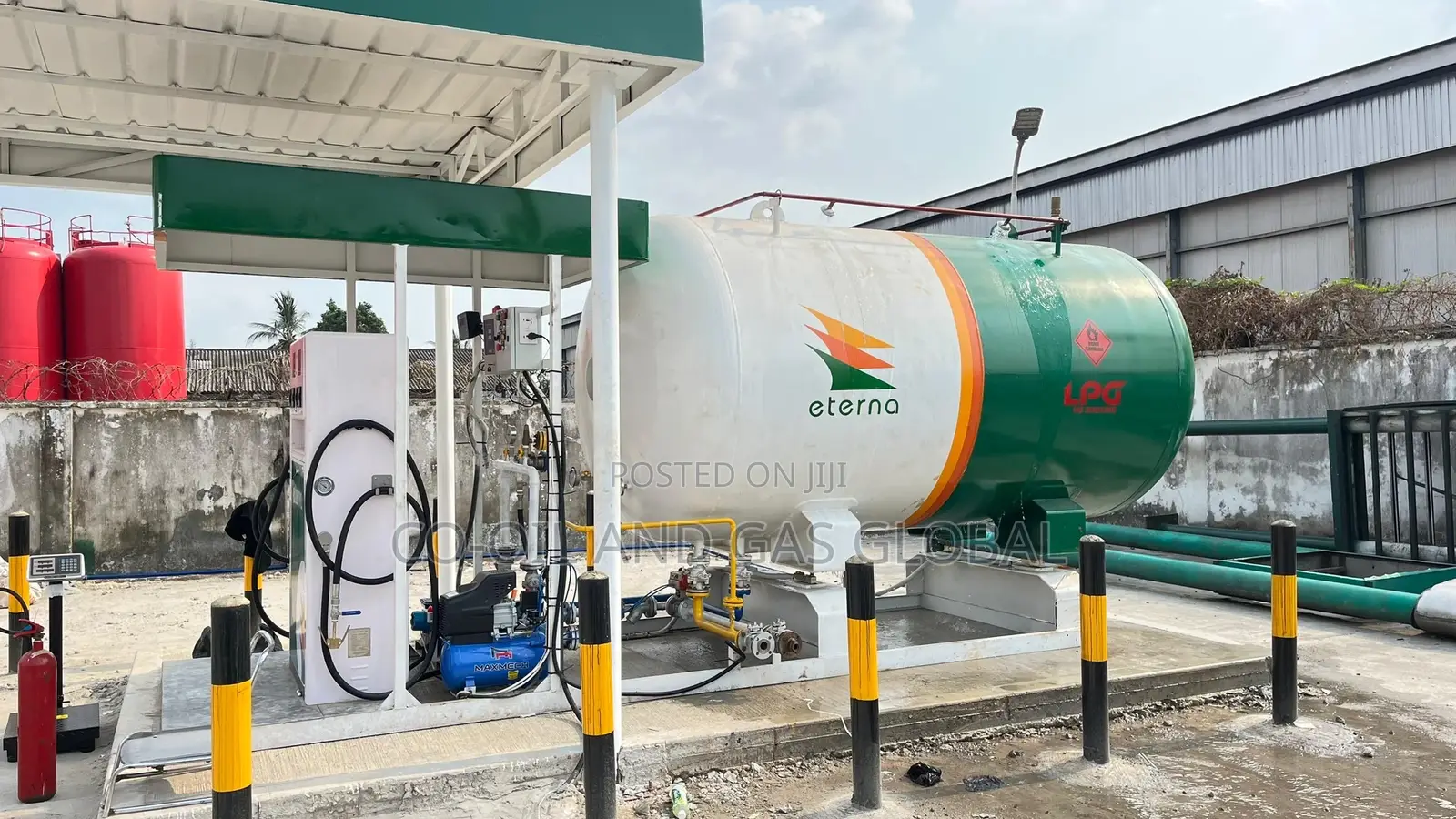 2.5 Tons LPG Skid Plant for Sale – Complete Setup