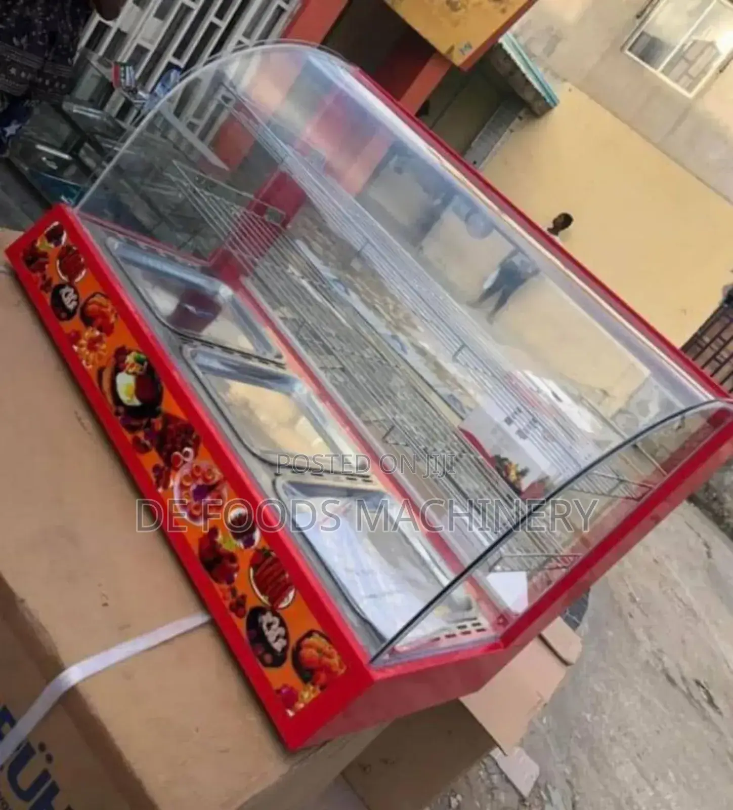 3 Plate Snacks Warmer (Red)