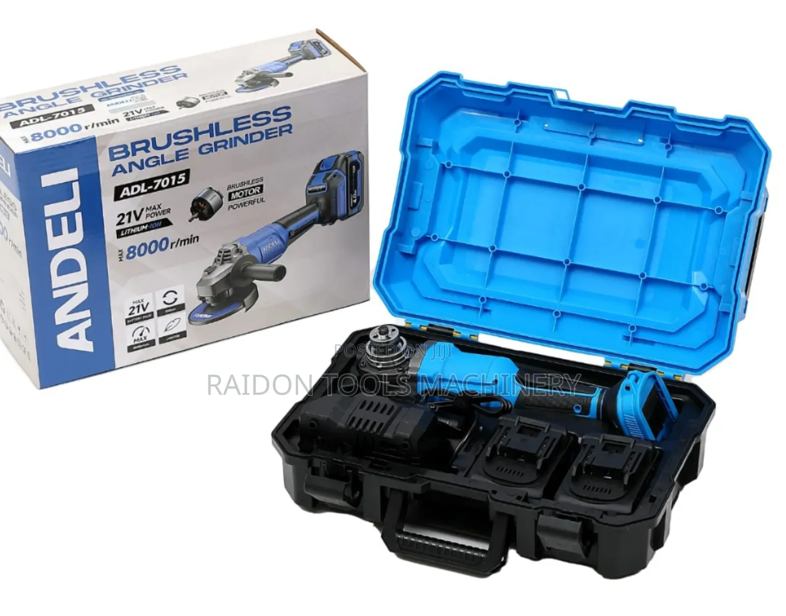 Cordless Angle Grinder, Andeli