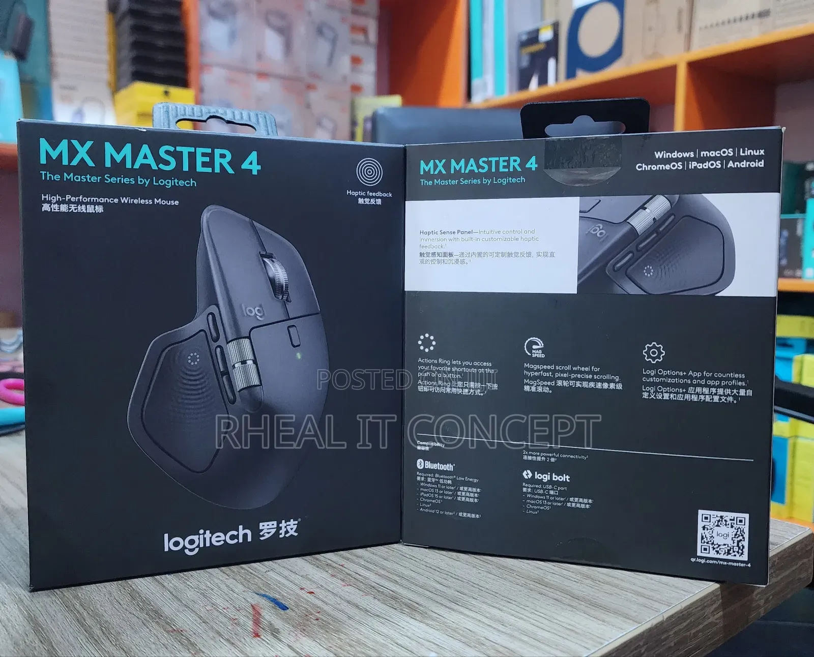 Logitech Mx Master 4 Mouse