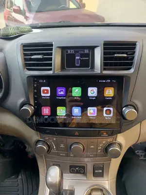 Android Screen for Toyota Highlander 2008/2011 Model With GPS Navi