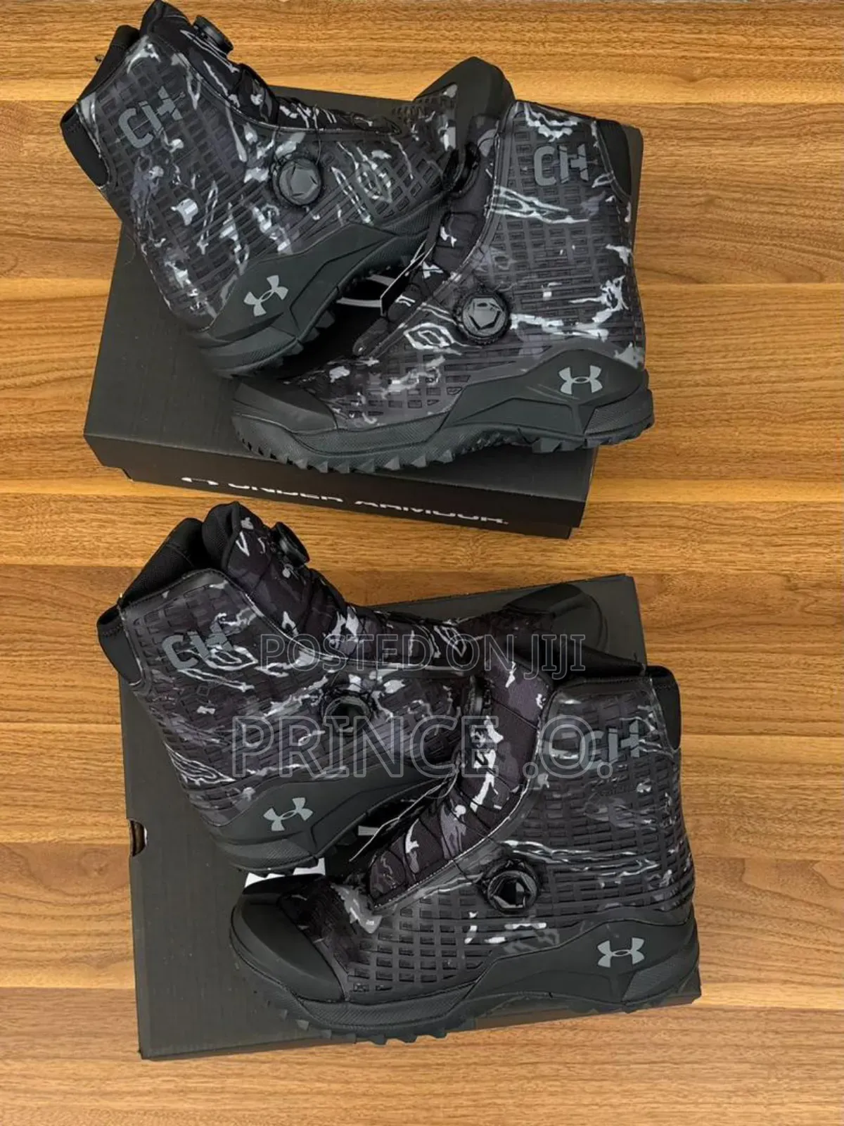 Black Under Armour Boots