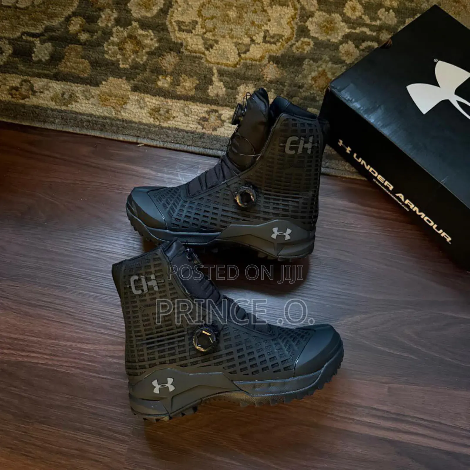 Black Under Armour Boots