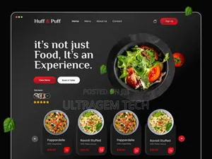 Best Restaurant Website Design