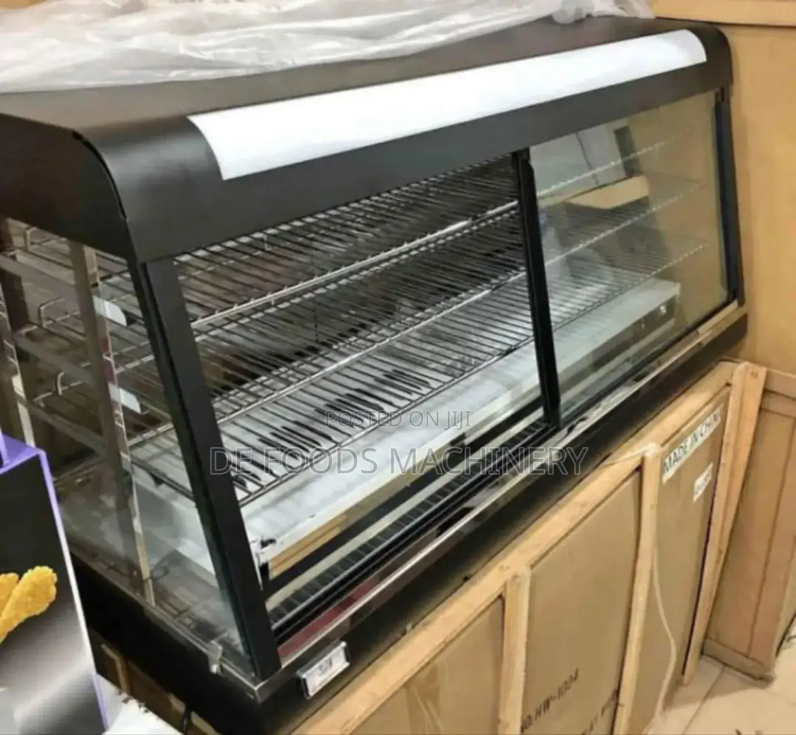 3ft Black Snacks Warmer
