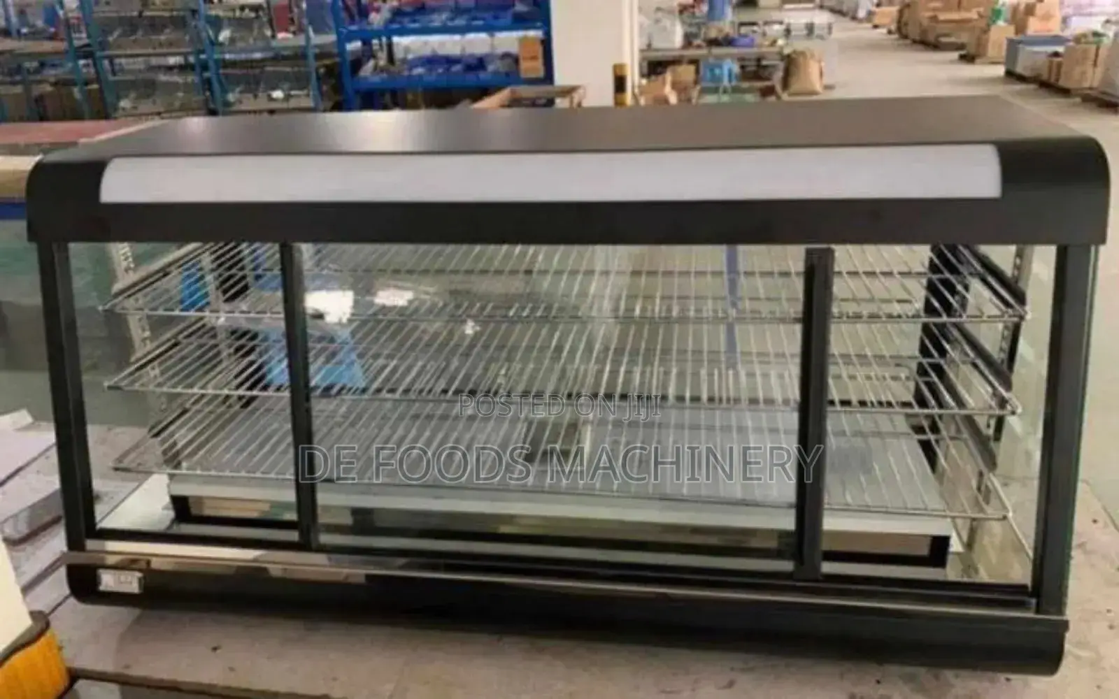 4ft Black Snacks Warmer
