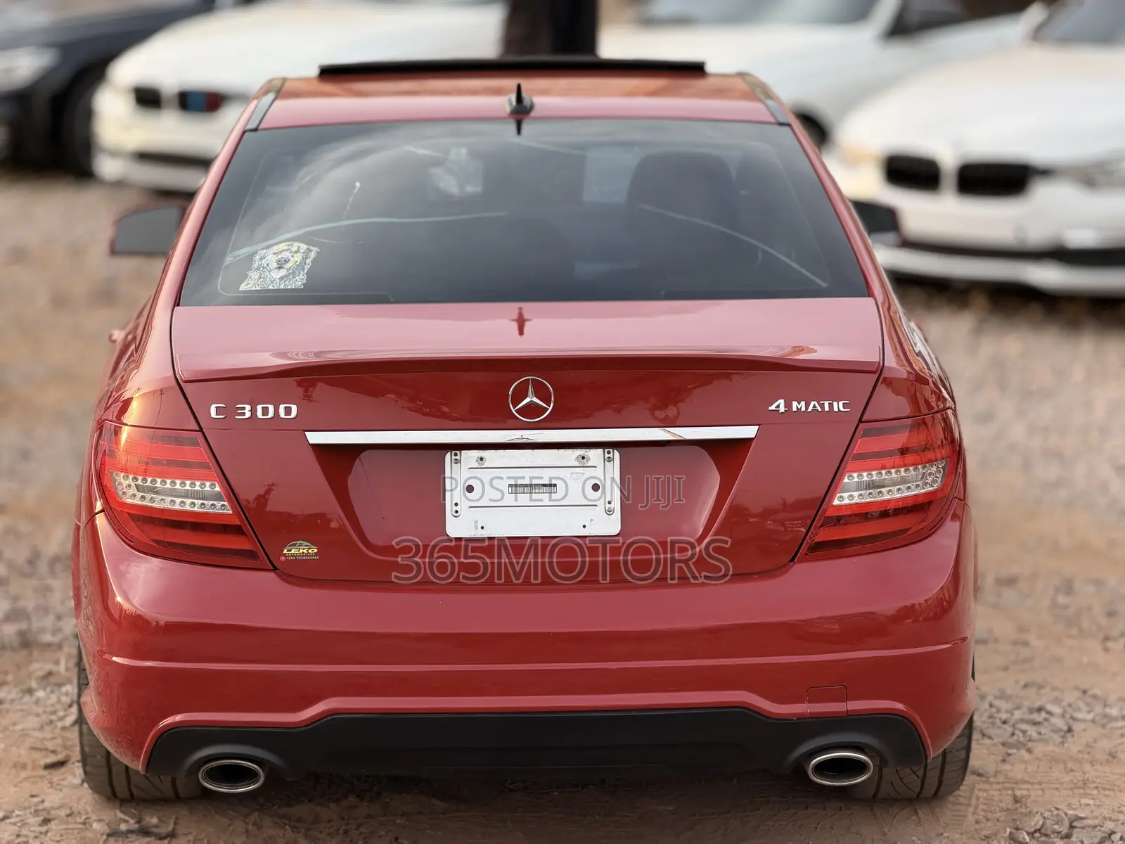 Mercedes-Benz C300 2014 Red