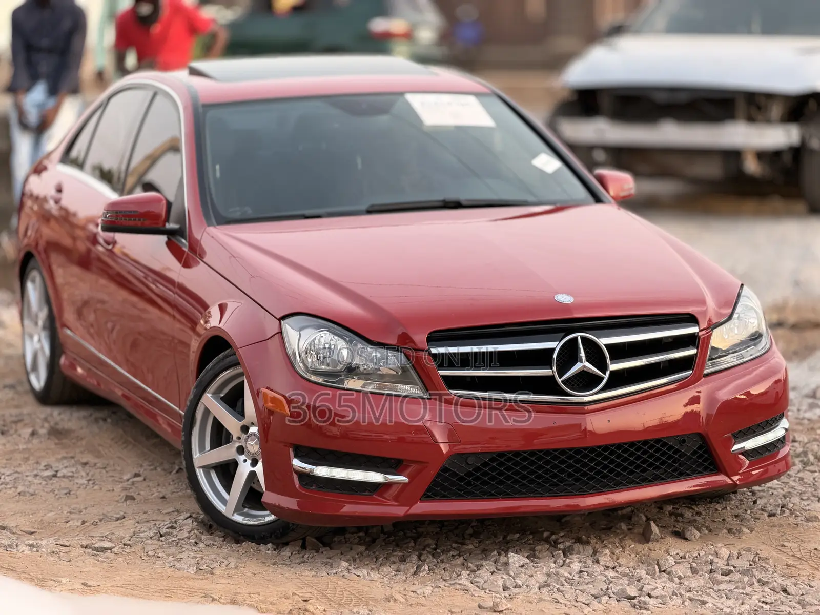 Mercedes-Benz C300 2014 Red