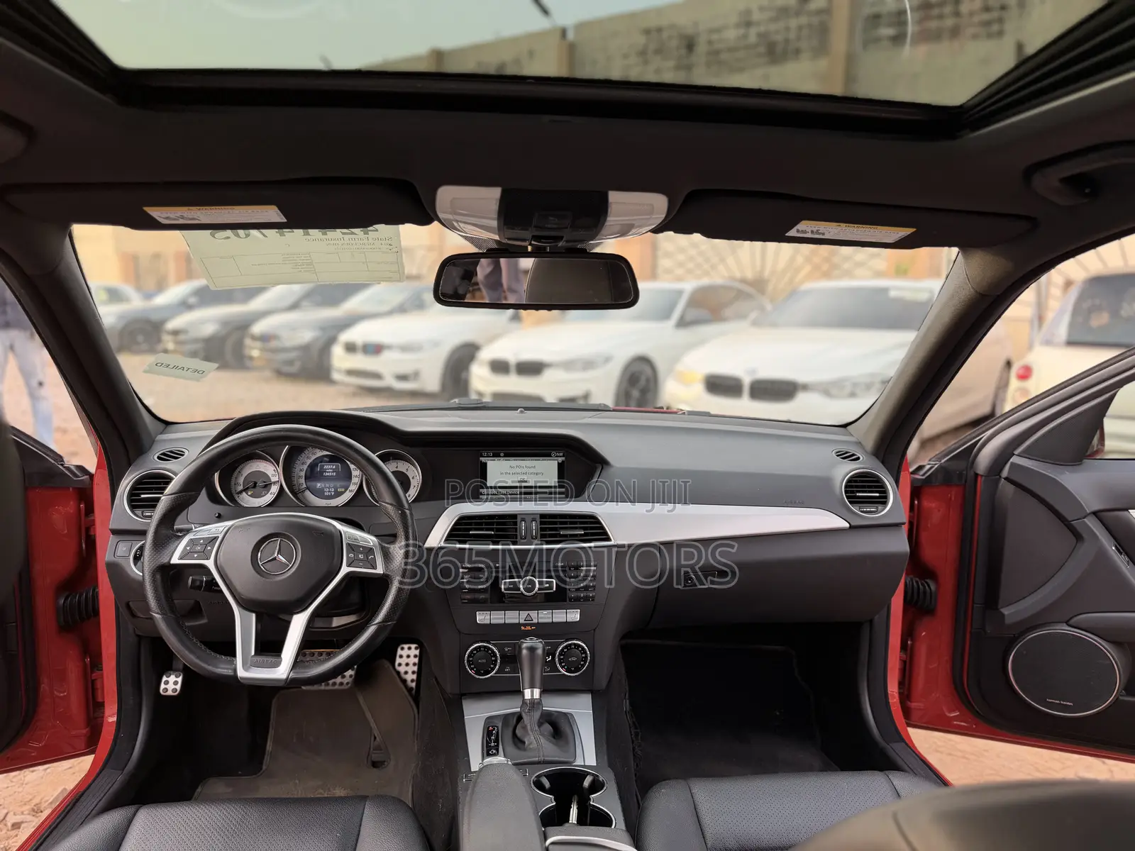 Mercedes-Benz C300 2014 Red