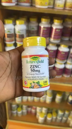 Zinc 50mg by Nature’S Field