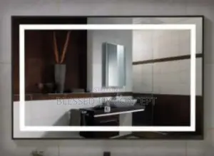 Luxury Standard 70x90 Mirror With 3 Light