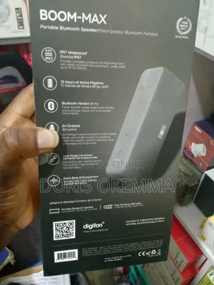 Digifon Boommax – 20w Siri-Enabled Bluetooth Speaker (Waterproof)