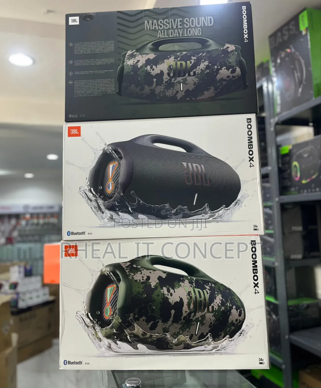 JBL Boombox 4 Bluetooth Speaker