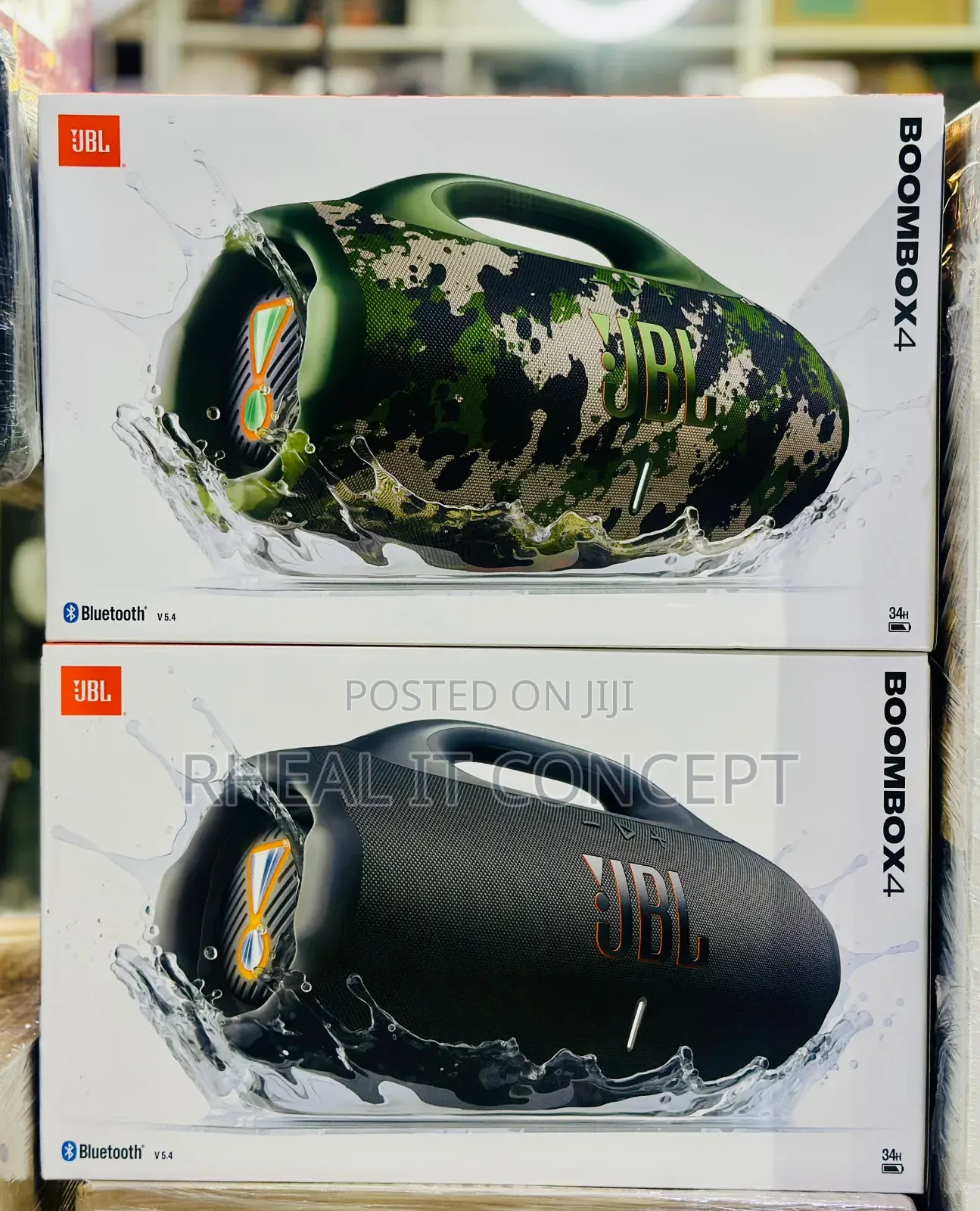 JBL Boombox 4 Bluetooth Speaker