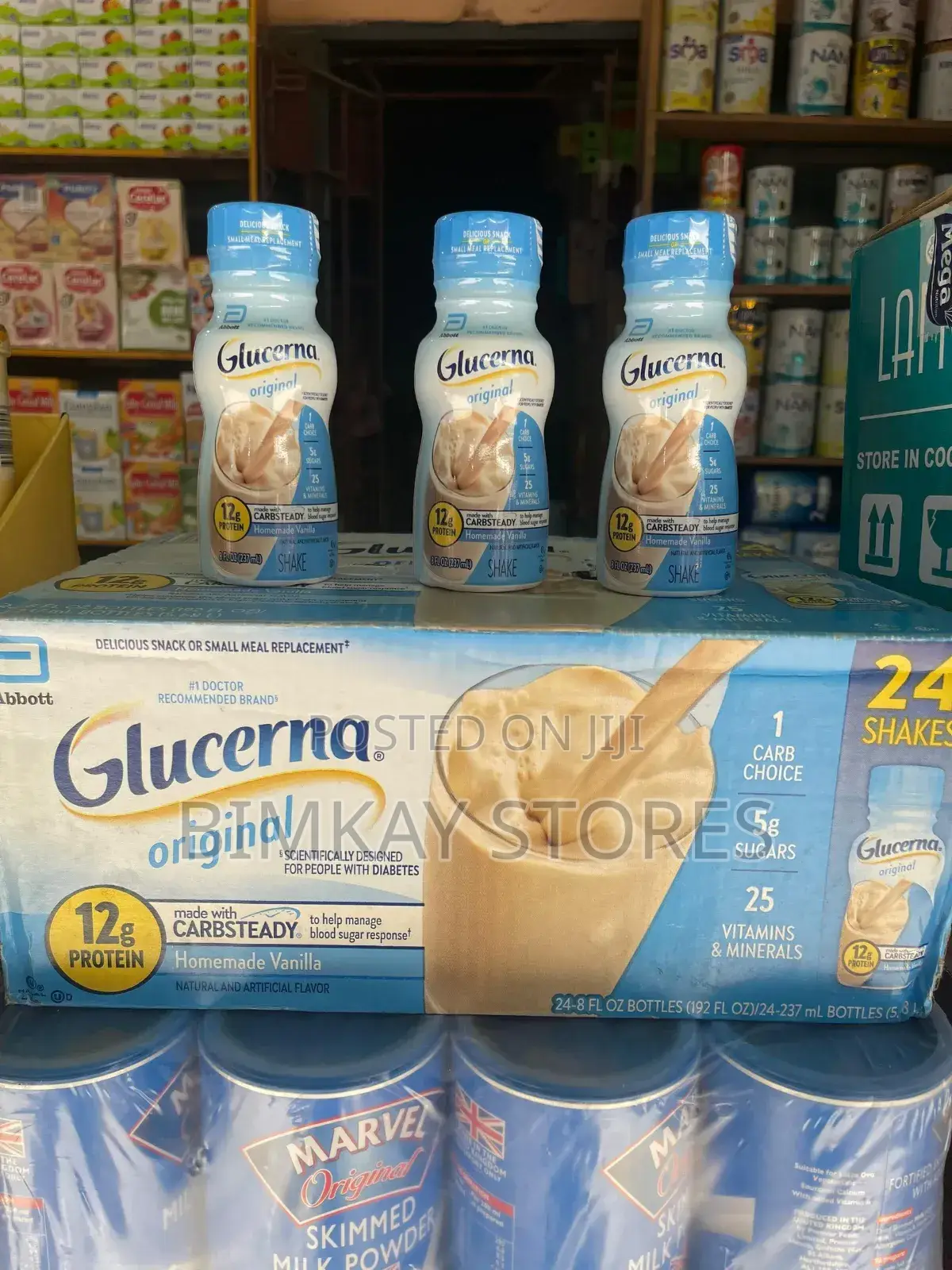 Glucerna Vanilla Milk Shake for Adults