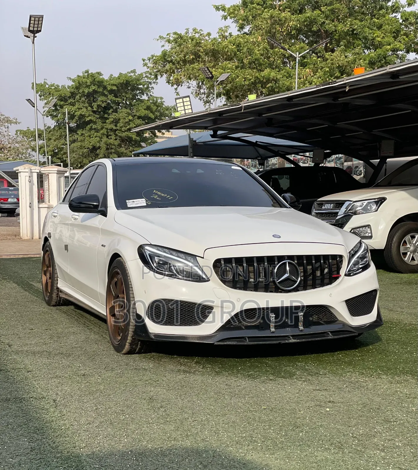 Mercedes-Benz C450 2017 White