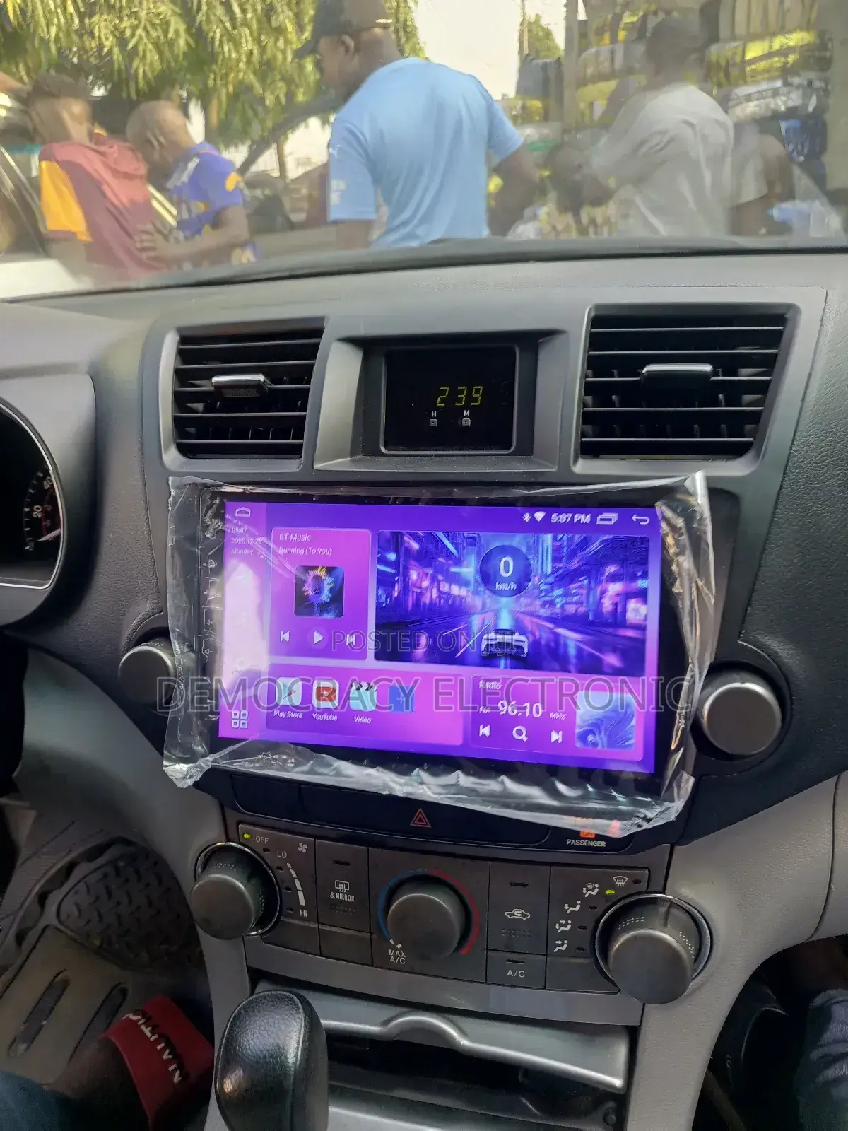 Toyota Highlander (2008/2012) Android Version With GPS (Map)