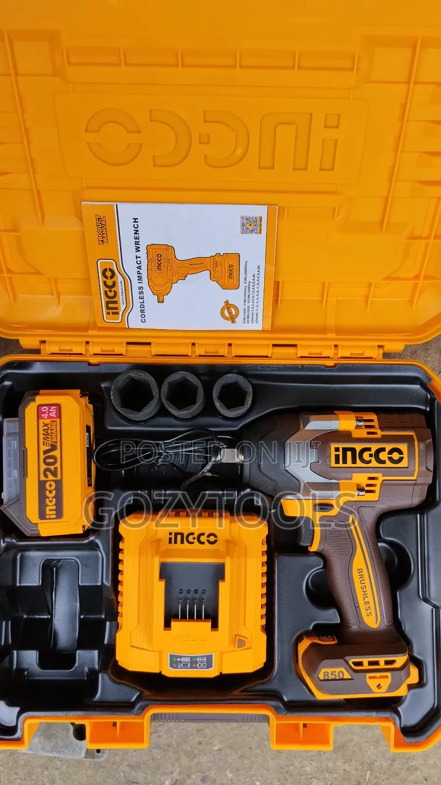 Cordless Impact Wrench Machine