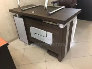1.2mexecutive Office Desk – Modern Office Table With Drawer Storage