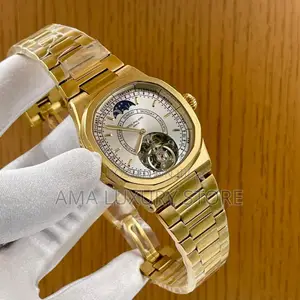 Patek Philippe Luxury Men's Chain Wristwatch