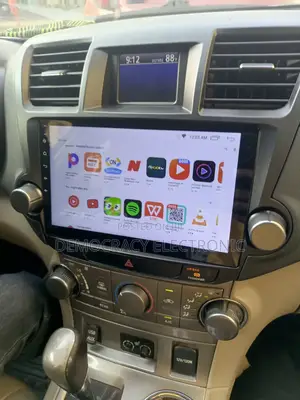 Toyota Highlander (2008/2012) Android Version With GPS (Map)
