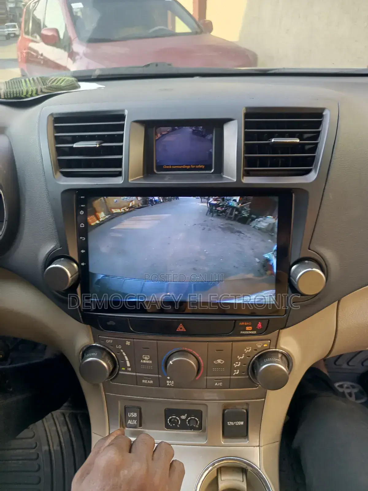 Toyota Highlander (2008/2012) Android Version With GPS (Map)