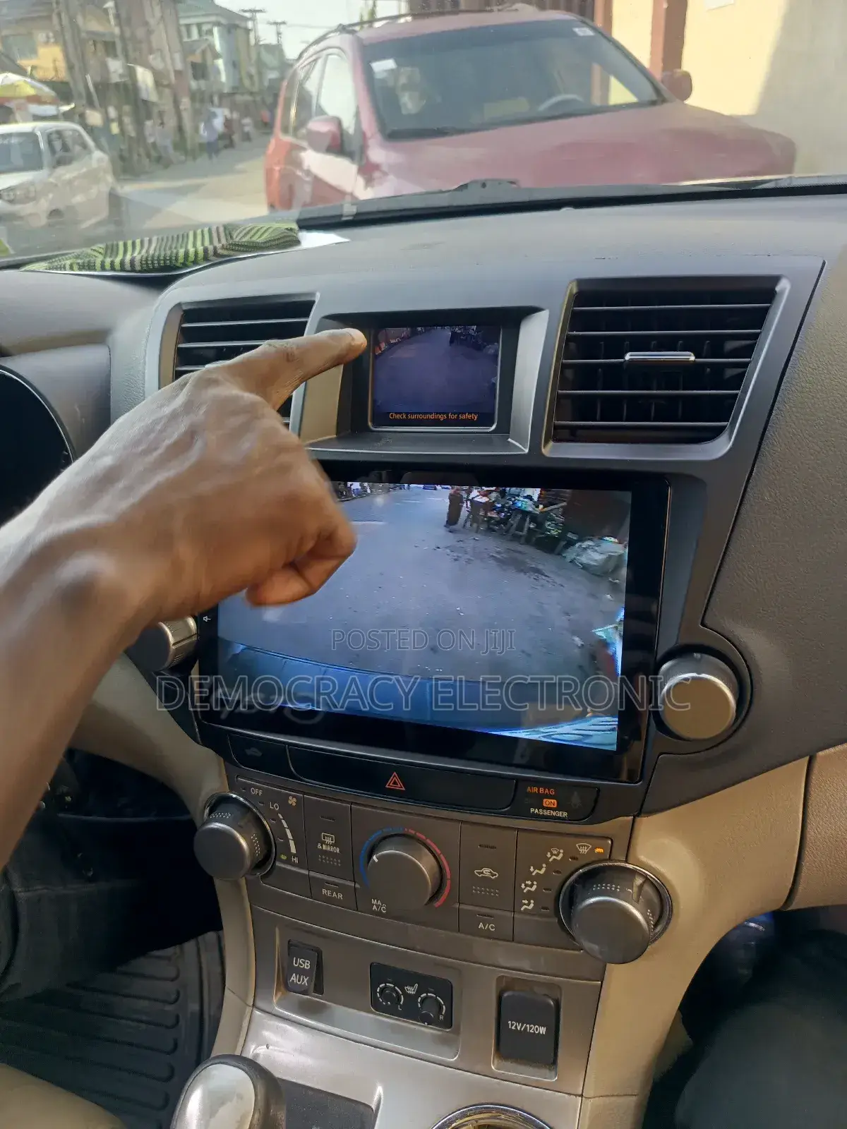 Toyota Highlander (2008/2012) Android Version With GPS (Map)