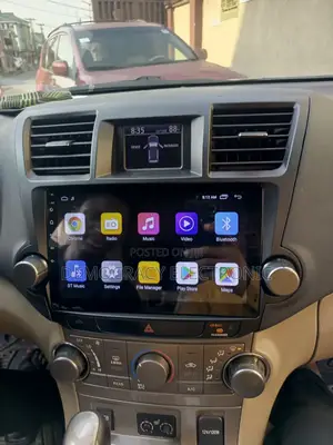 Toyota Highlander (2008/2012) Android Version With GPS (Map)