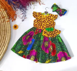 Kids Print Dress For Girls