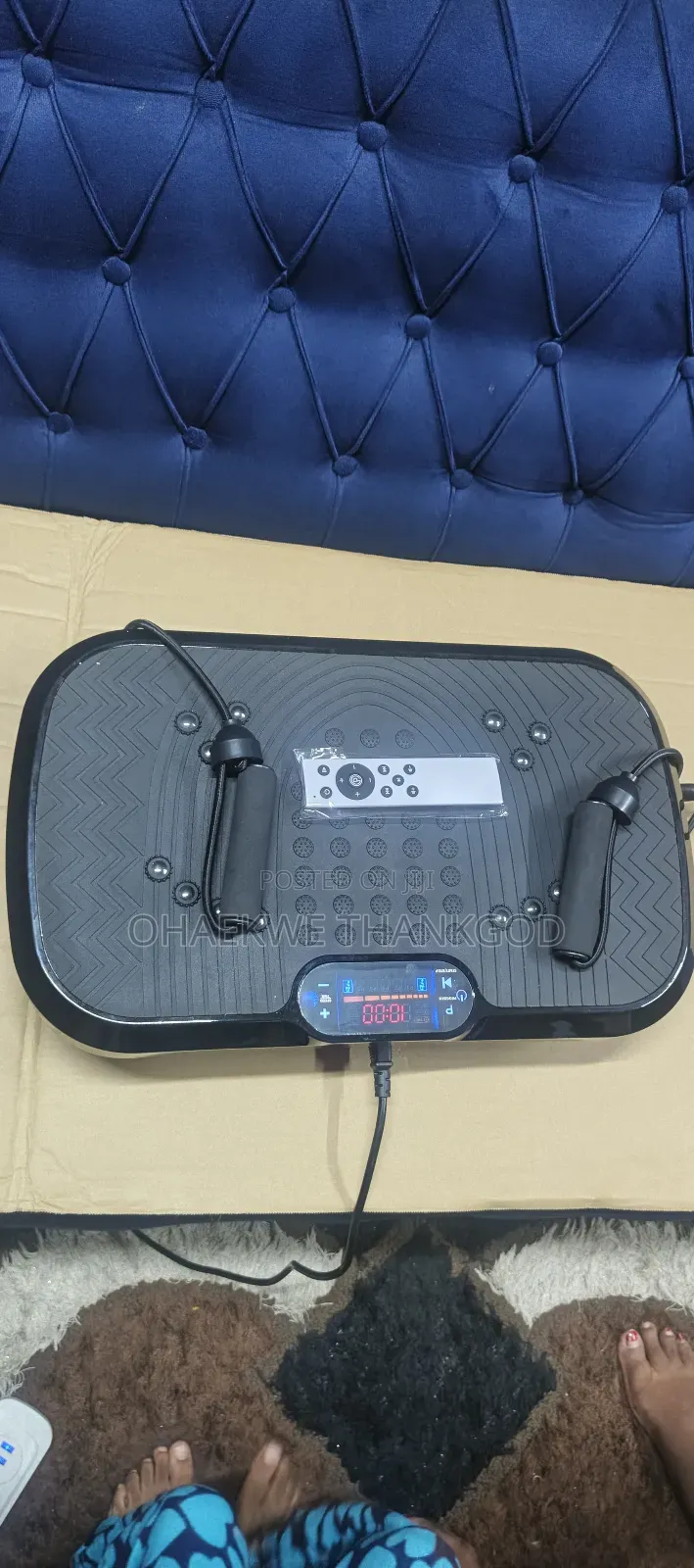 Whole Body Massager Machine With Remote Control Bluetooth Player