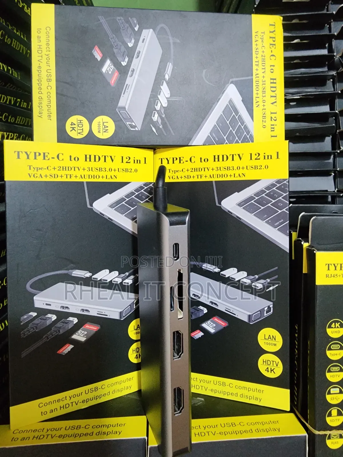 12 in 1 Type-C Dock Station