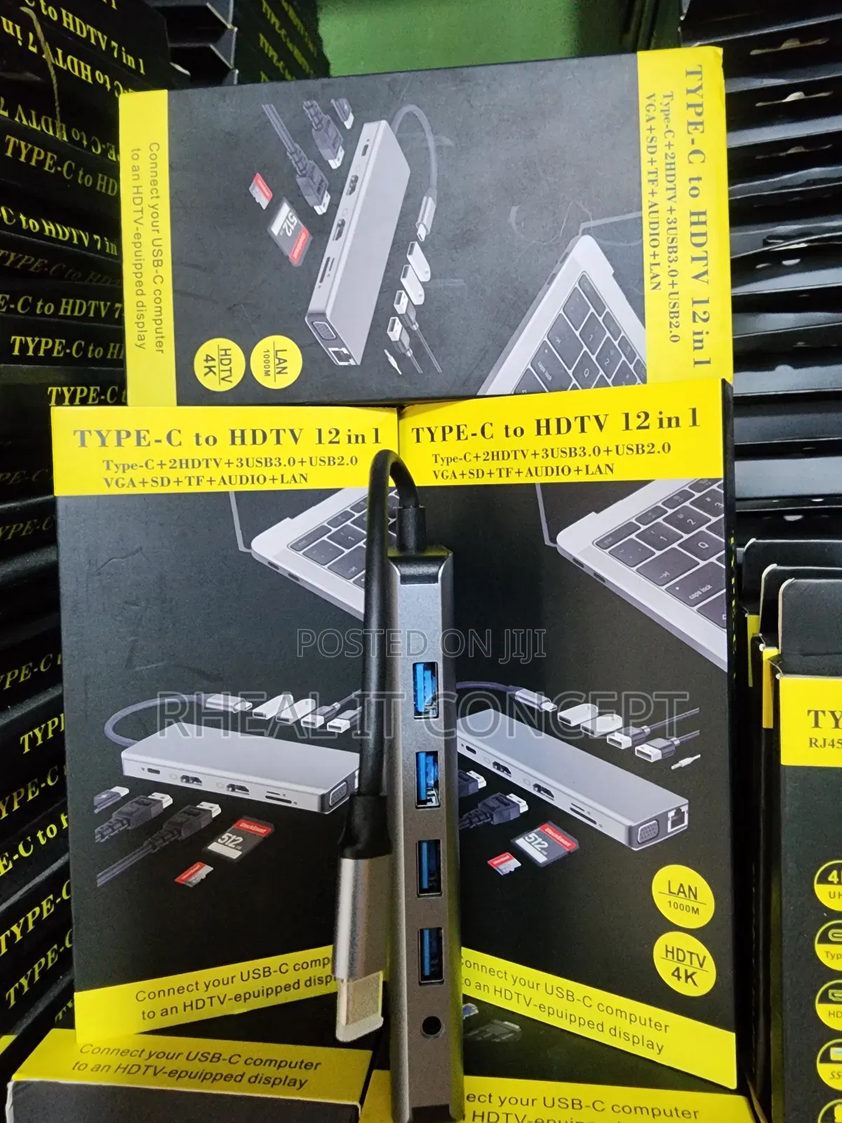 12 in 1 Type-C Dock Station
