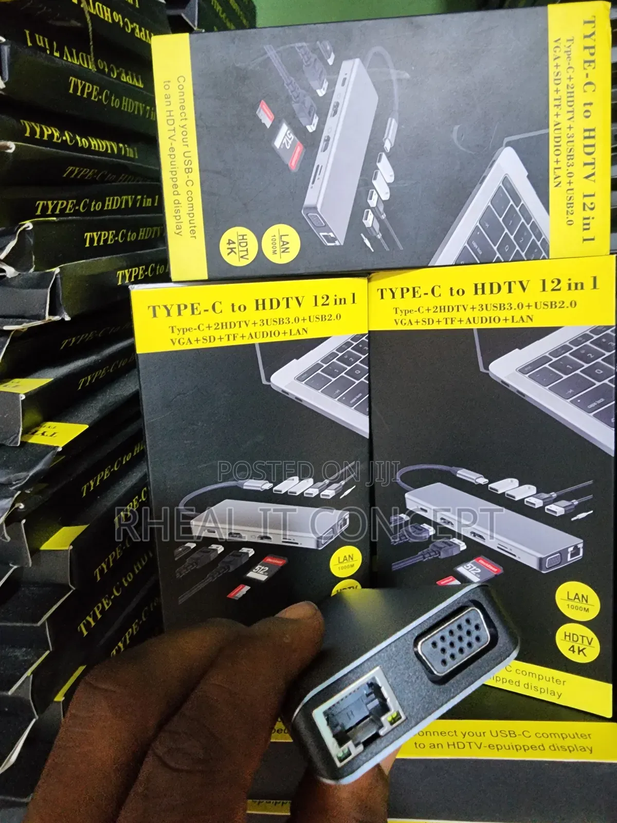 12 in 1 Type-C Dock Station