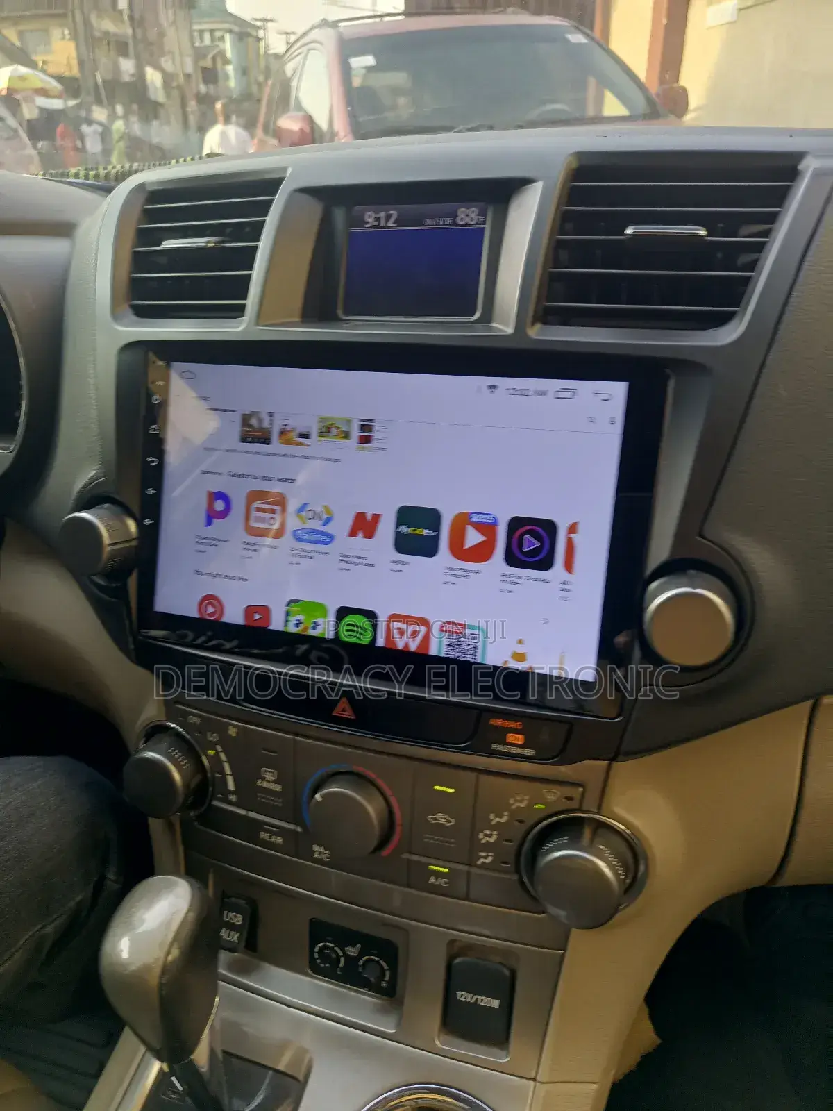 Highlander Android (2008/2012)Model With GPS Navigation (Map
