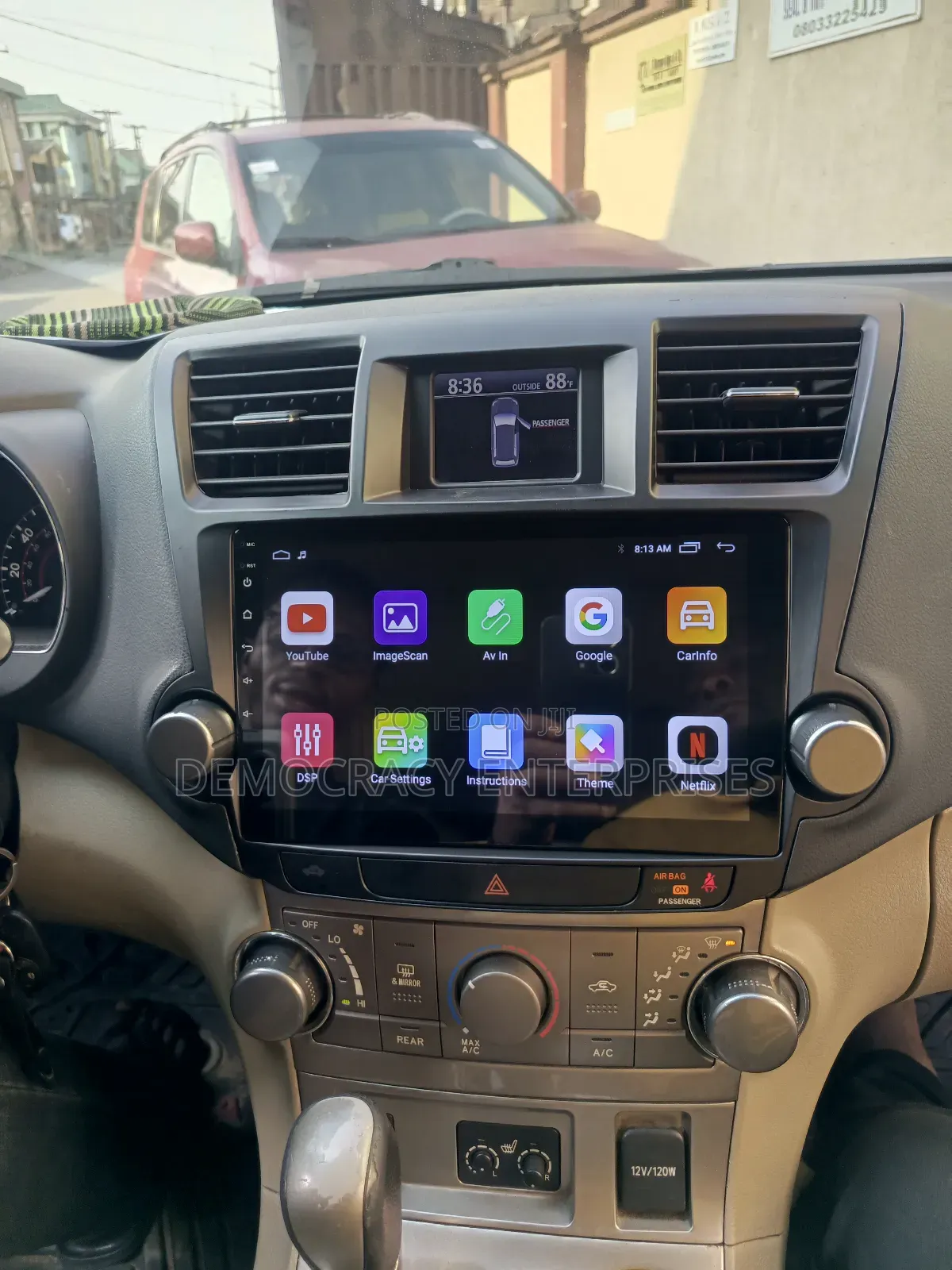 Highlander Android (2008/2012)Model With GPS Navigation (Map