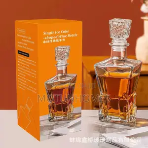Whiskey Decanter for Scotch, Liquor, Vodka, Wine Bottle