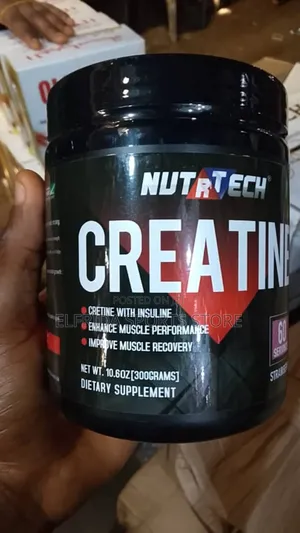 Nutritech Creatine Muscle Builder Gym Supplement 4 Strength Recovery