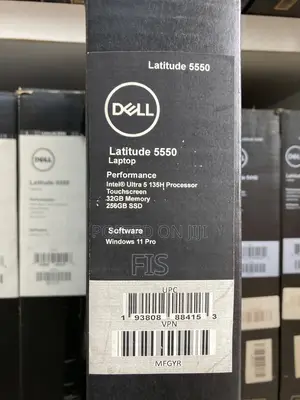 New Laptop Dell Latitude 5550 32GB Intel Core Ultra 5 SSD 256GB