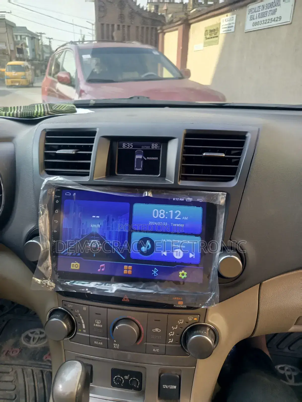 Highlander Android (2008/2012)Model With GPS Navigation (Map