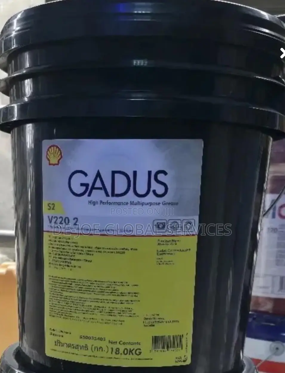 Shell Gadus S2 V220 2 High-Performance Multipurpose Grease 18kg