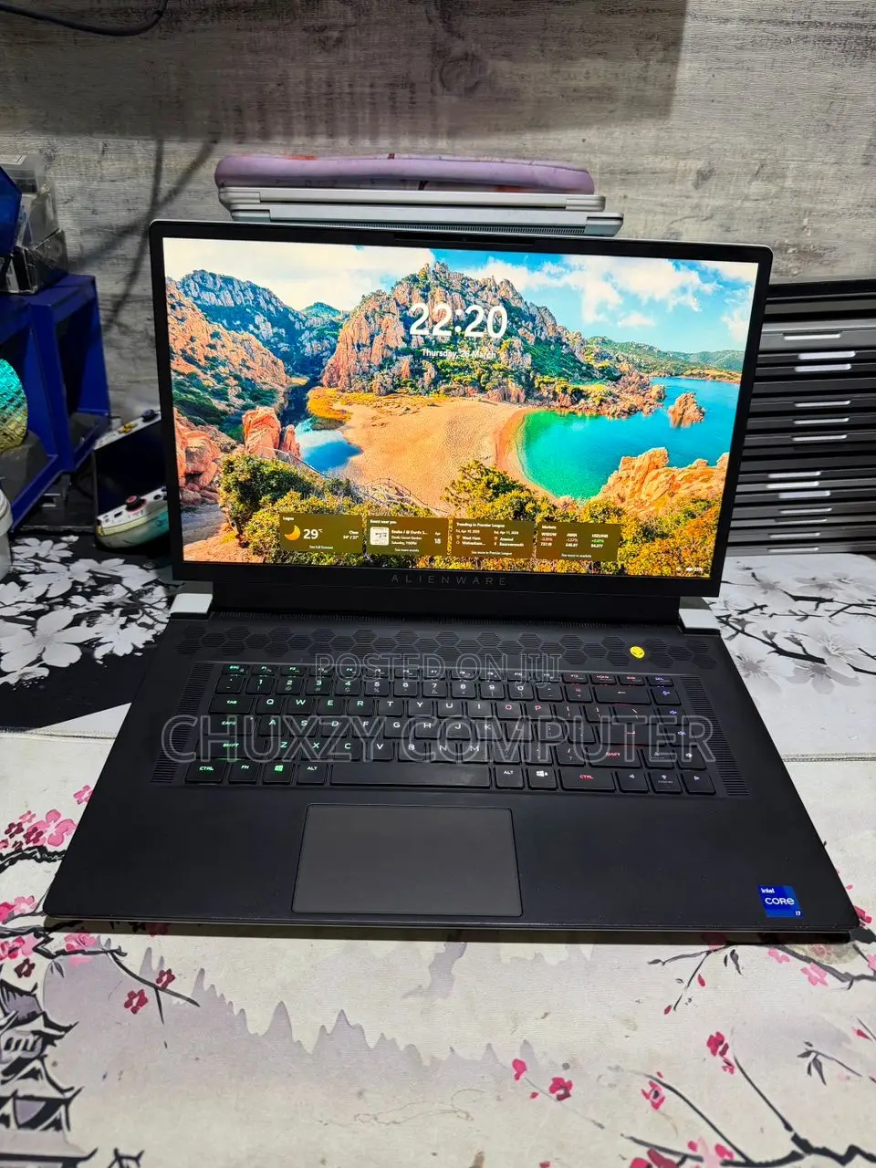 Laptop Dell Alienware X17 R1 32GB Intel Core i7 SSD 2T