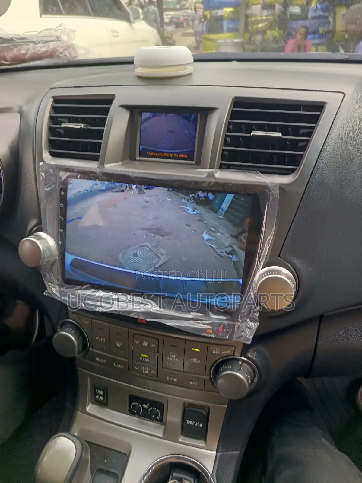 Toyota Highlander Android Screen 2008/2011 With GPS Navigation